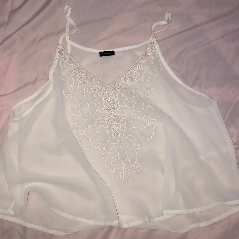 Sheer blouse